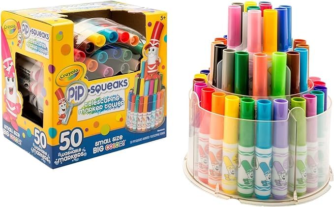 (未使用･未開封品)　クレヨラ お絵かき 水でおとせる カラーリングマーカー 50色 585050 正規品 lok26k6 水でおとせる カラーリングマーカー 50色
